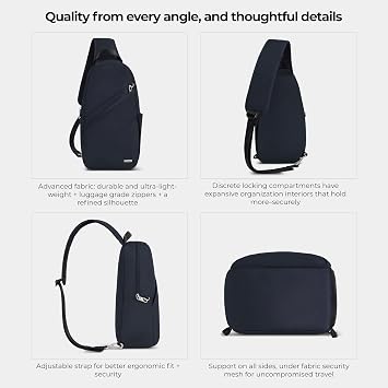 Travelon Anti-Theft Classic Sling Bag