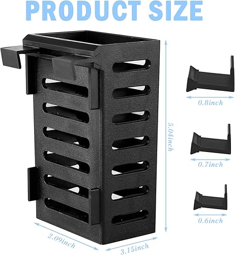 Miniatura 2 de Dandat 8 piezas de soporte para plantas de acuario colgantes con diferentes tamaños de soporte para plantas acuáticas, accesorios de decoración de