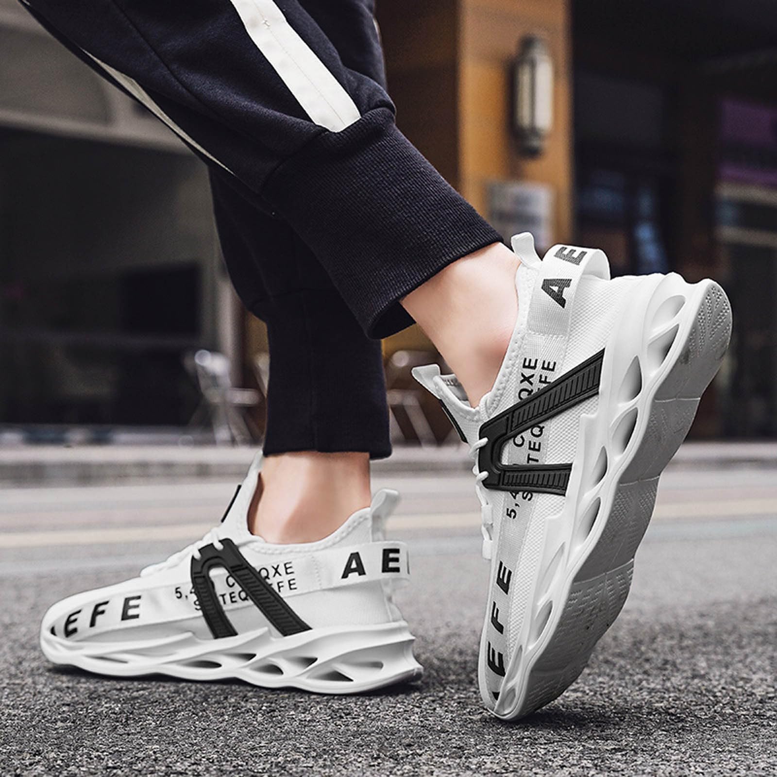 Basket Hommes Chaussures Basquette Sport Running Athlétique Respirant Légères Marche Fitness Outdoor Gym Tennis Jogging Sneakers Course Chaussure Confortable