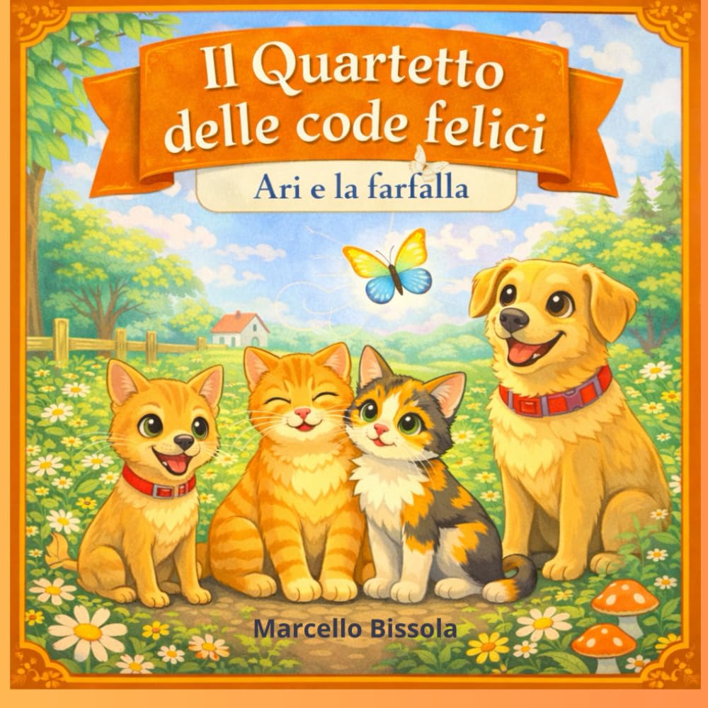 Il Quartetto delle code felici: Ari e la farfalla