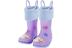 Disney Girl's Frozen Kids' Boots: Insulated, Waterproof, and Oh-So-Adorable!