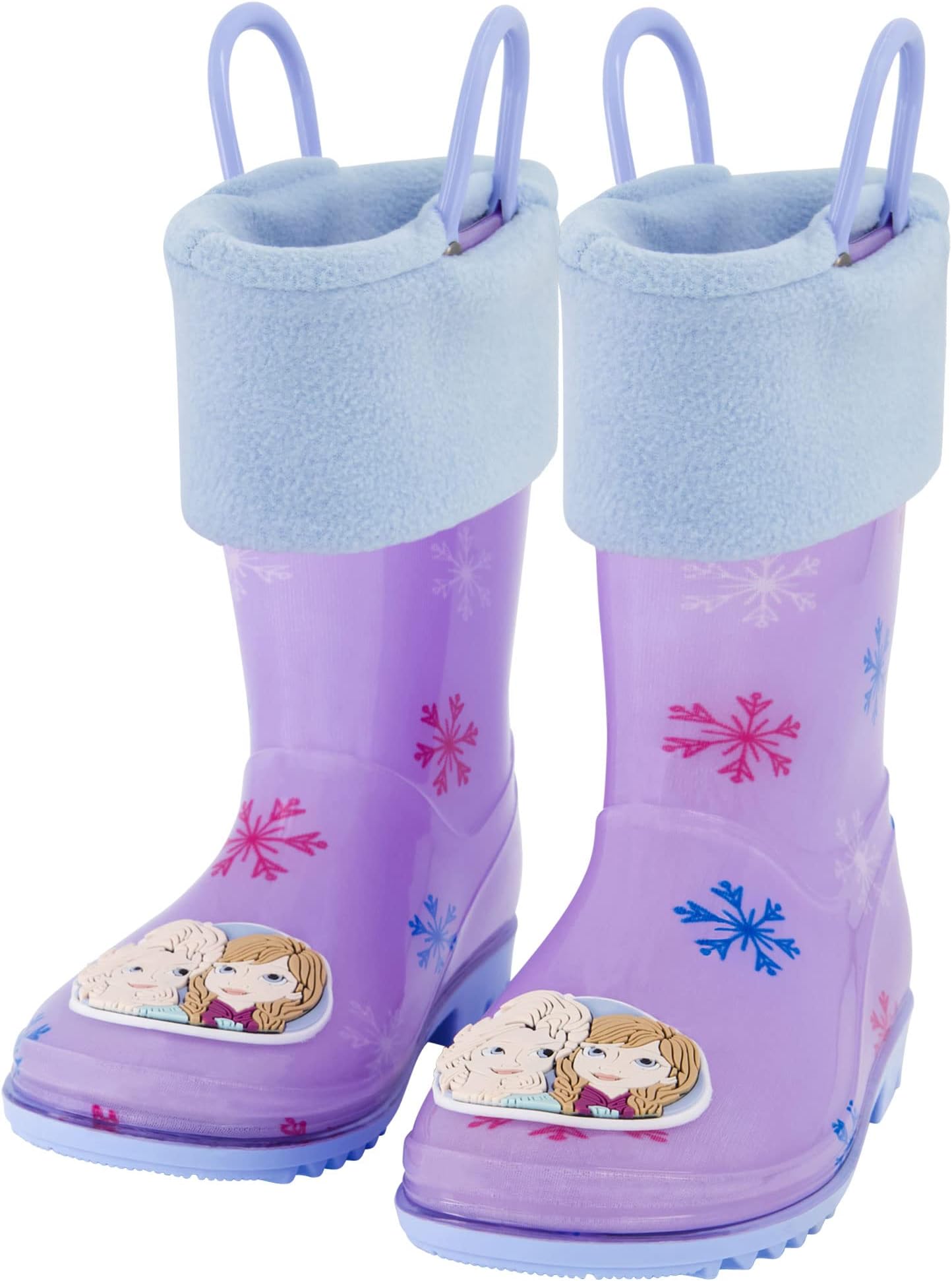 Disney Disney Girls Frozen Kids Rain Boots With Soft Removable Liner girls Snow Boot