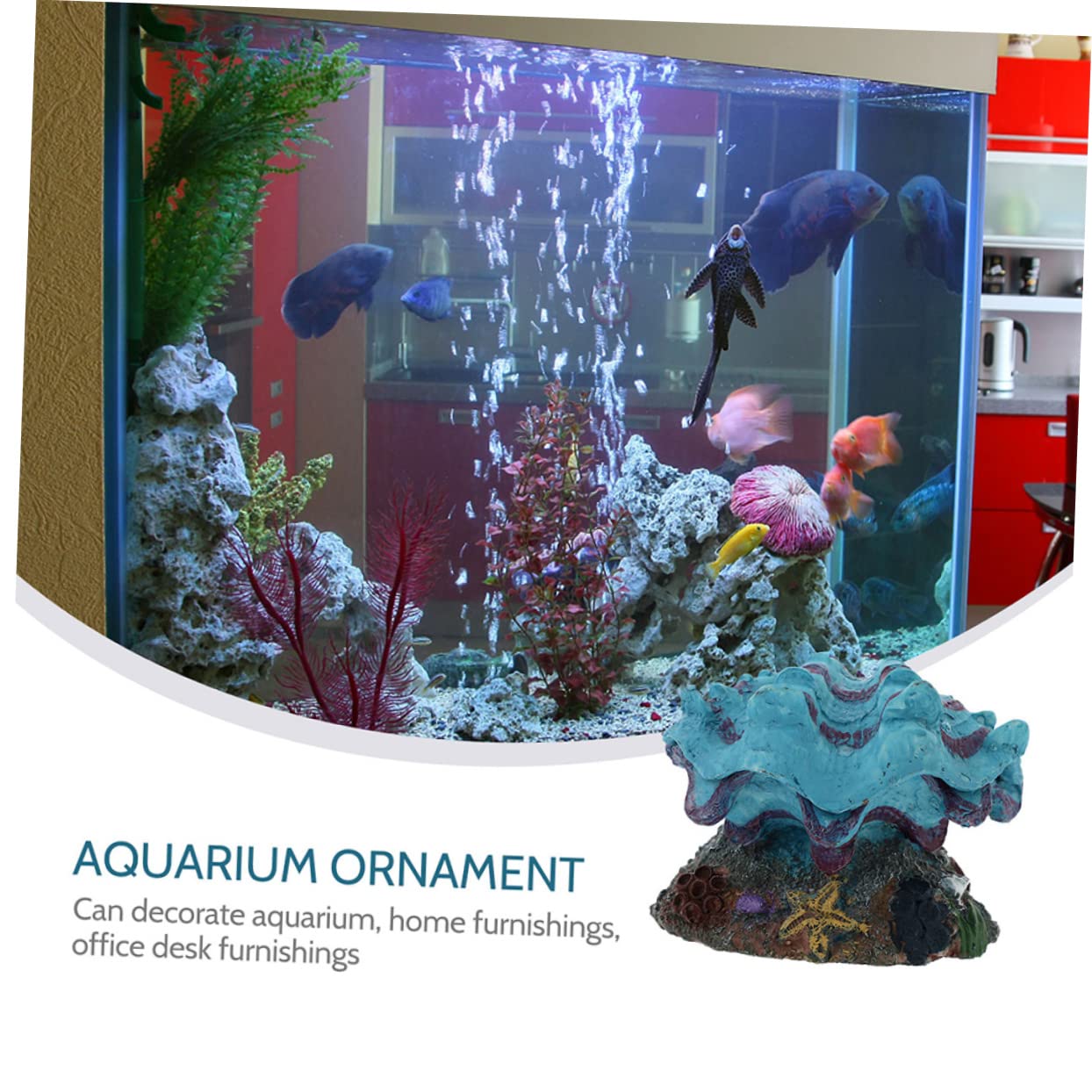 BESPORTBLE 8stücke Dekoration Für Aquarien Lebendige Unterwasserlandschaft Sicherem Für Fischbecken Und Aquariengestaltung