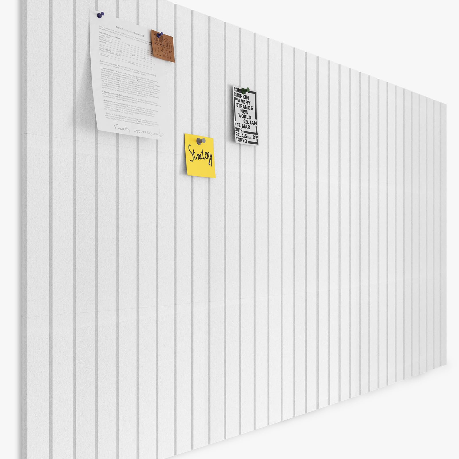 AsmeSonic 150x90cm Groot Zelfklevend Filt Prikbord, 15 Stuks 30x30cm Decoratief Filt Prikbord, Opvouwbaar Fotobord voor Kantoor Keuken, Foto's Memo's Wanddecoratie, Licht Kameel