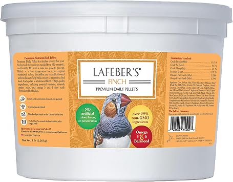LAFEBERS Finch Premium Daily Diet, Classic, 5 lb