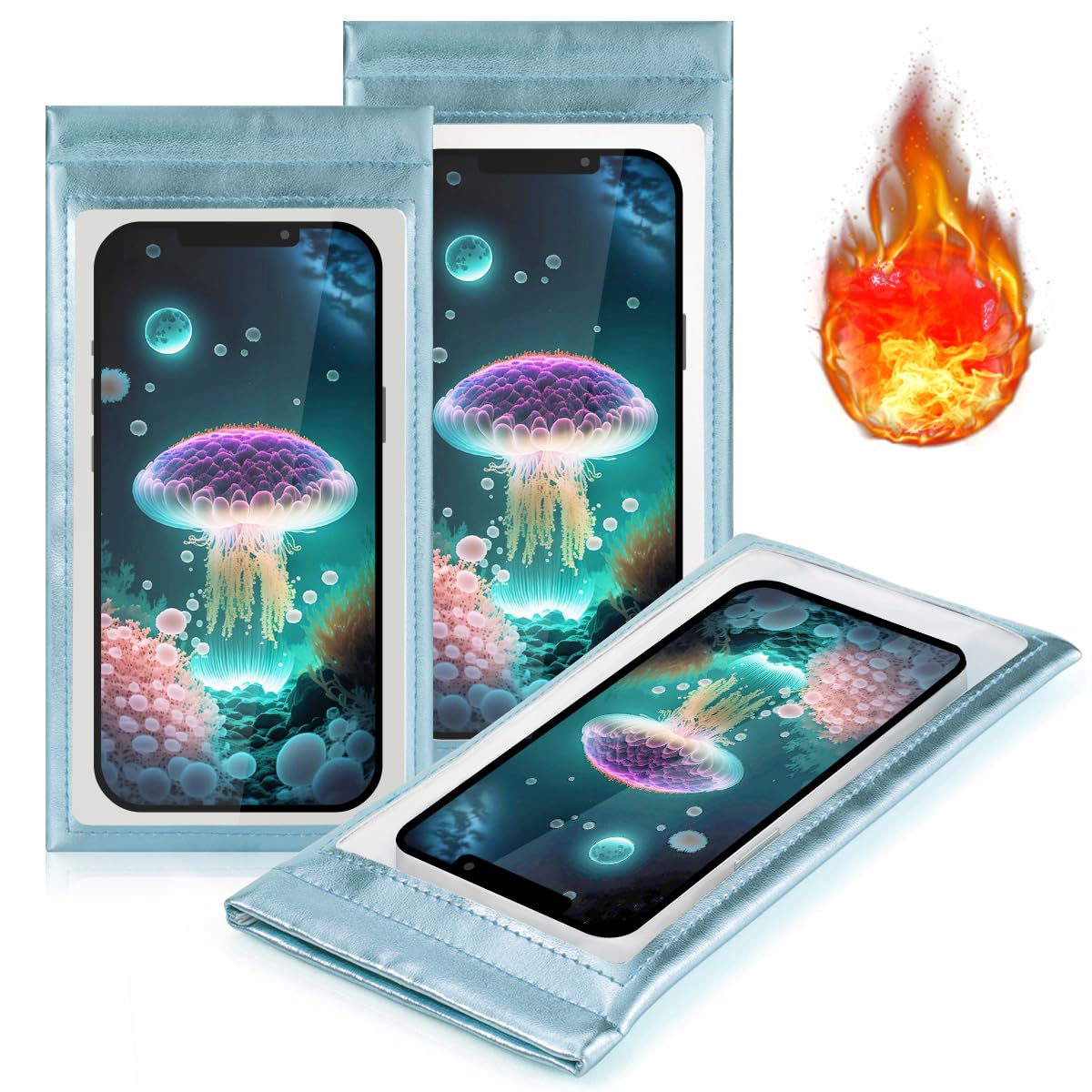 Amazon.com: TRIUMPH VISION Phone Sleeve Clear Touch Screen Squeeze