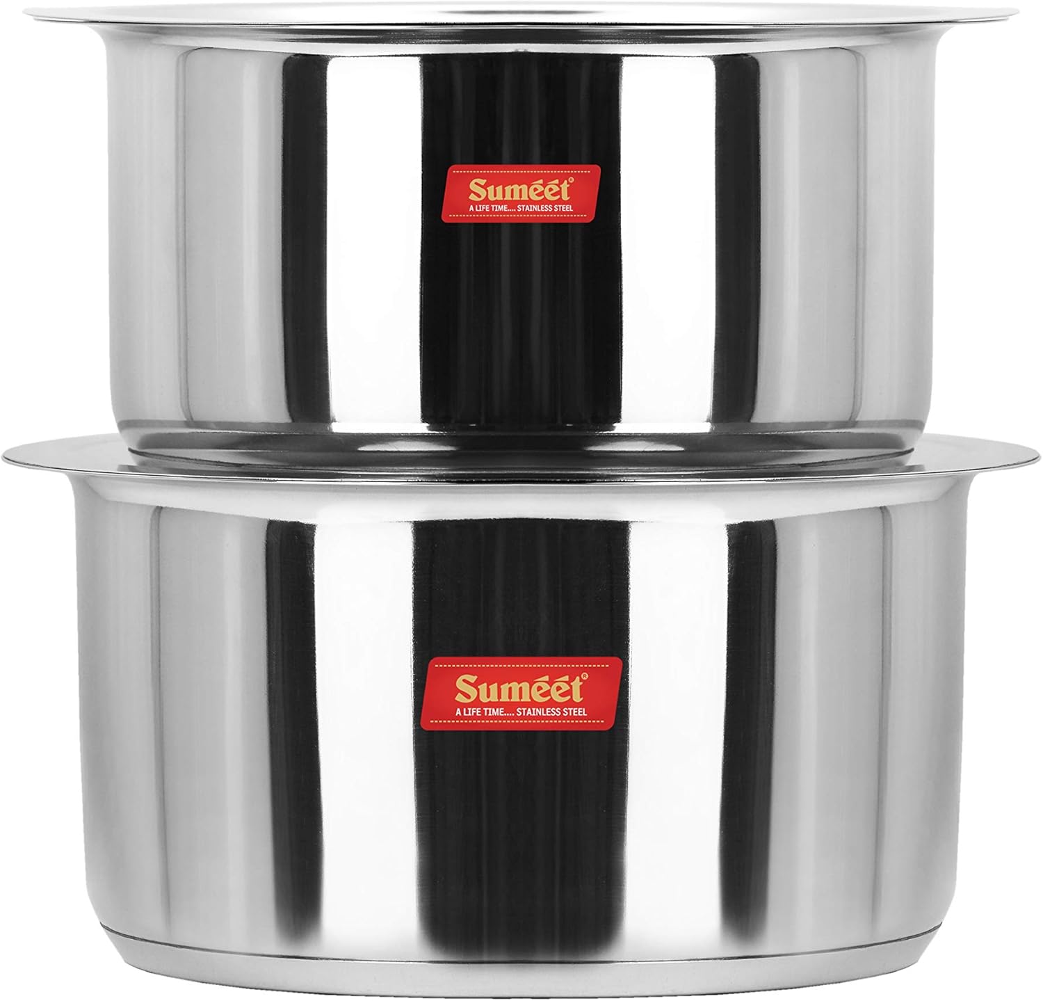 Sumeet Big Size Stainless Steel Induction Bottom (Encapsulated Bottom
