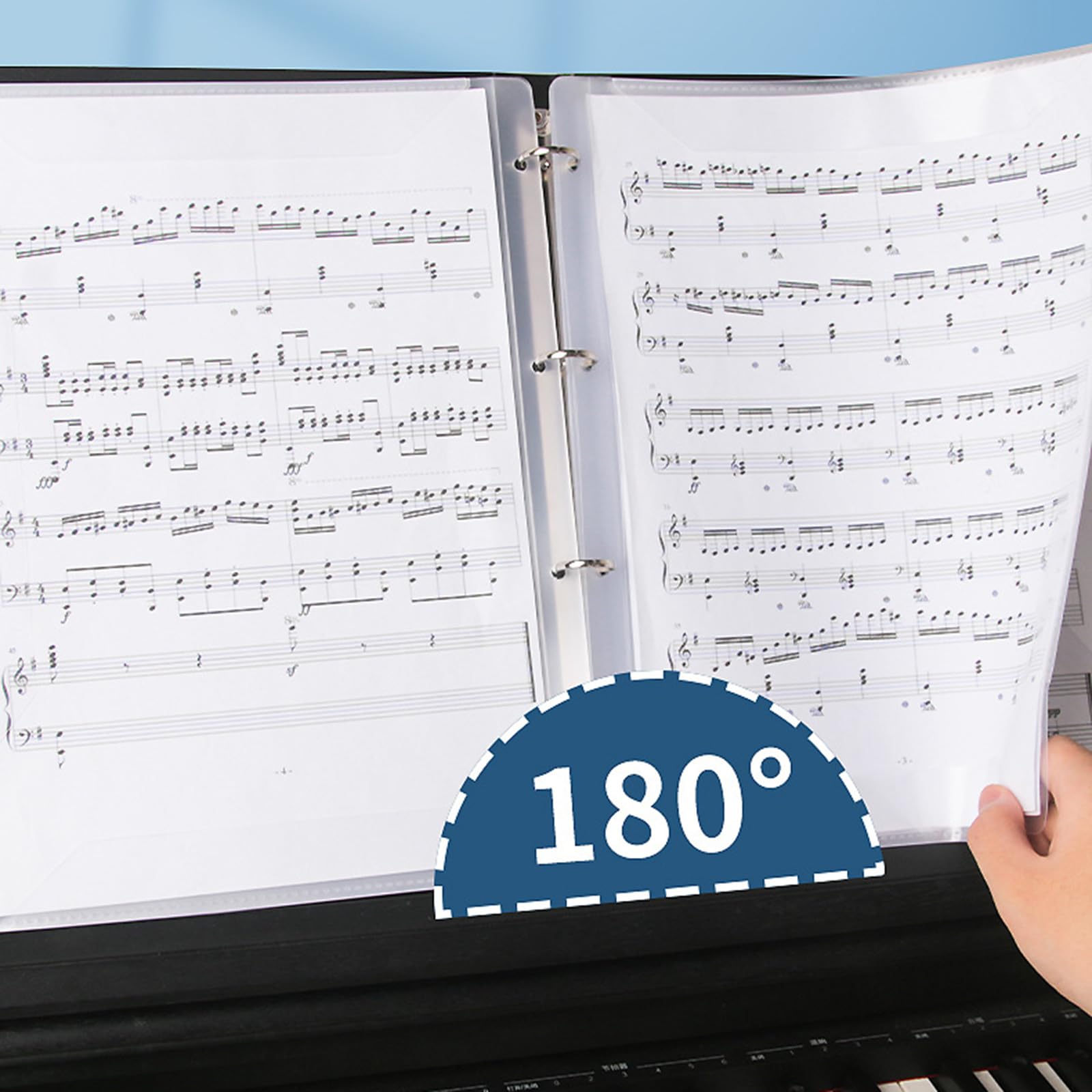 Raccoglitore musicale – Borsa resistente per spartiti e documenti, organizer perfetto per musicisti e artisti