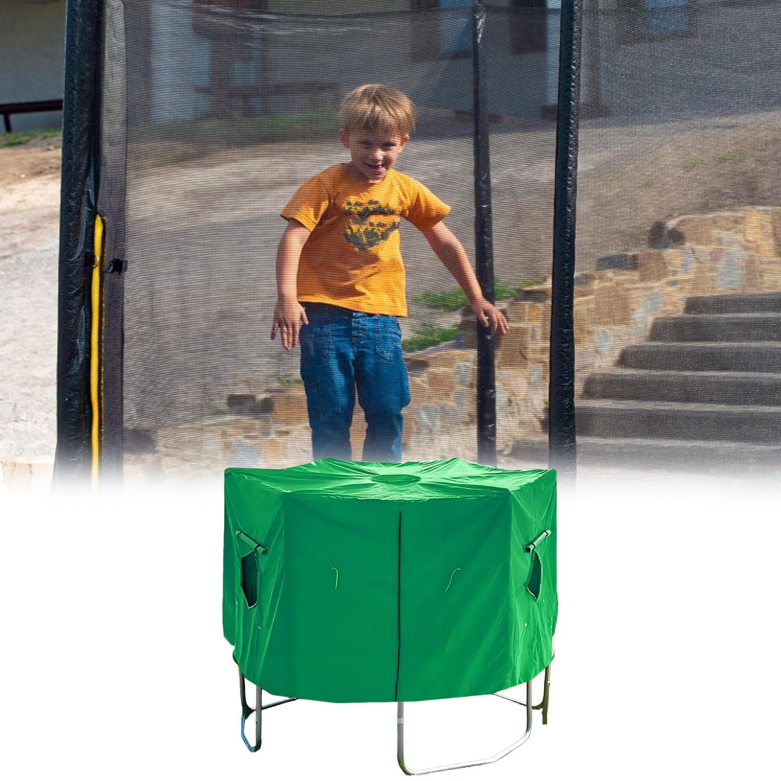 Vela para trampolín, accesorios para trampolín, lona impermeable resistente para acampada, invierno, RV, jardín y temporada cálida