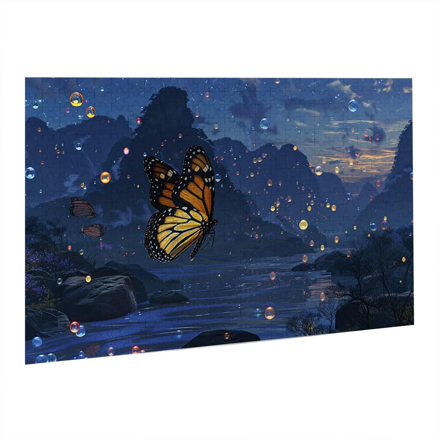 Jigsaw Puzzle, 4000 Pezzi Puzzle Classici, Farfalla Puzzle Rilassamento Intelligence, Mpossibile Difficile Puzzle Impegnativo per Adulti Puzzle Gioco Familiare, Regalo per Amore Amico Vista fr0-956