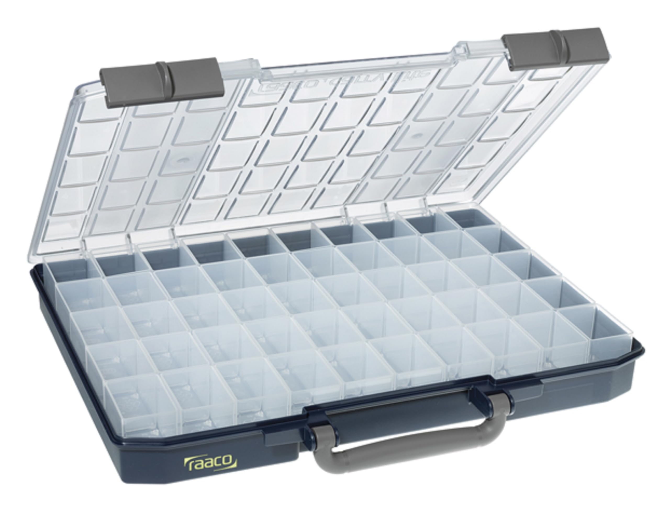 B&Q -  Tool Carrry Case Cl55-50  Carry-Lite Case Inc 50 Storage Inserts For Small Parts & Tool Organisation
