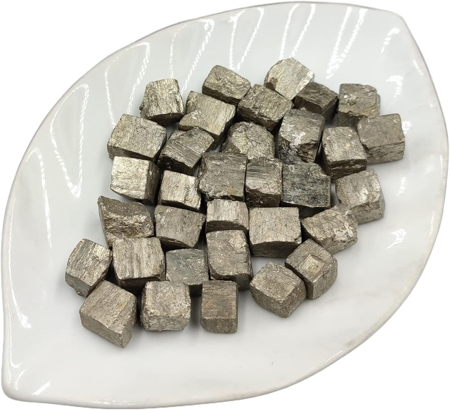 100g Bulk Natural Chalcopyrite Pyrite Cube Crystal Stone Rock Chip Tumbled Specimen Gemstone