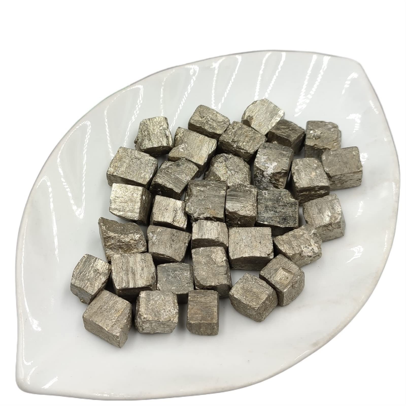 Chalcopyrite et pyrite naturelle en vrac AMUCK 100g cristaux bruts pour collection