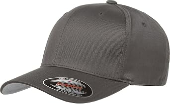 Flexfit 6277 Wooly Combed Twill Cap Dark Gray