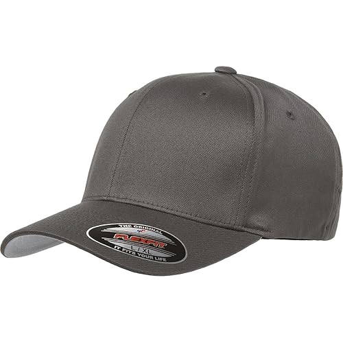 Flexfit Men's Wooly Combed Twill Fitted Baseball Cap