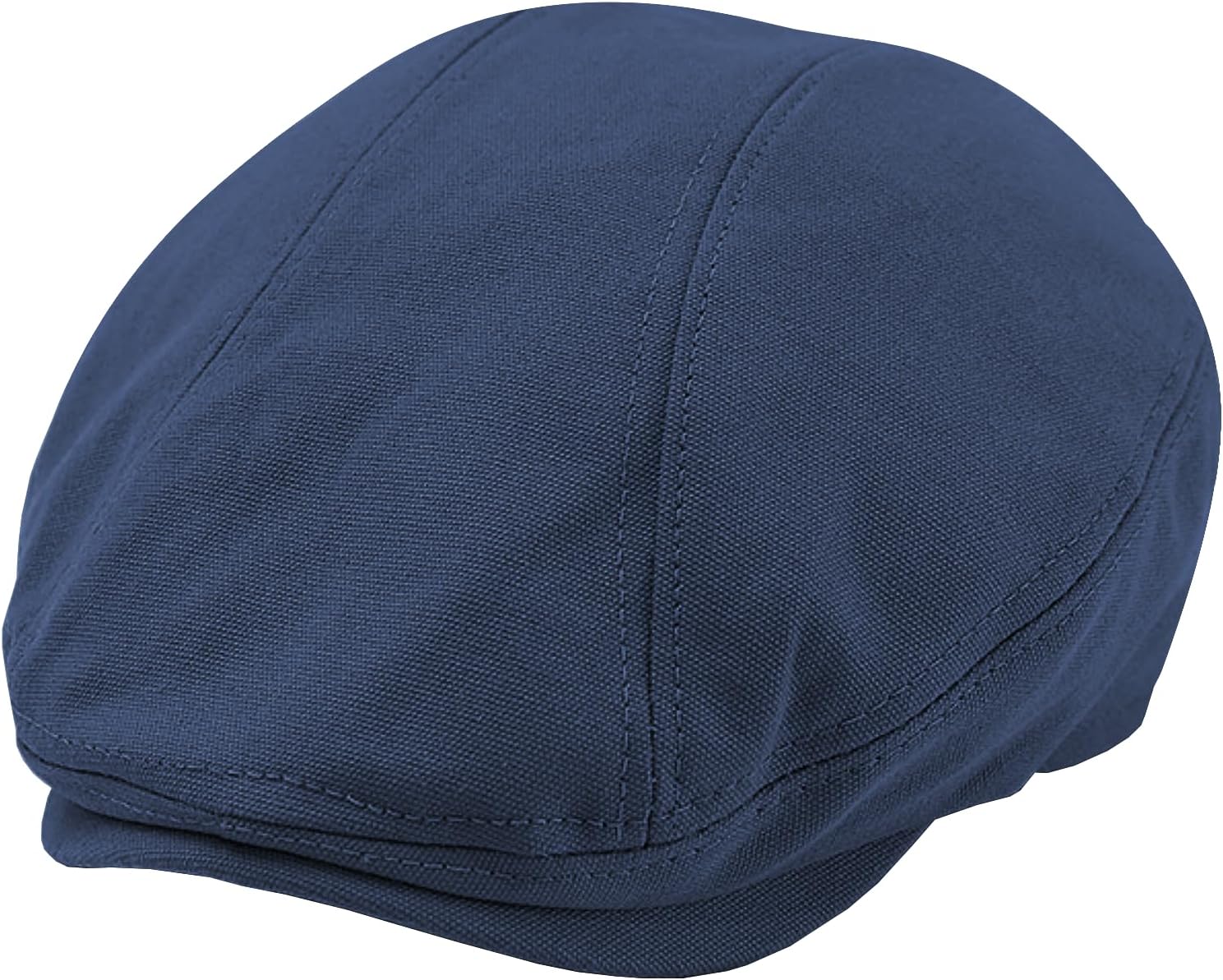 Men's Cotton Newsboy Cap Flat Cap Newsboy Hat for Men Cabbie Hat Breathable Soft Summer Hat for Driving Hunting Golf