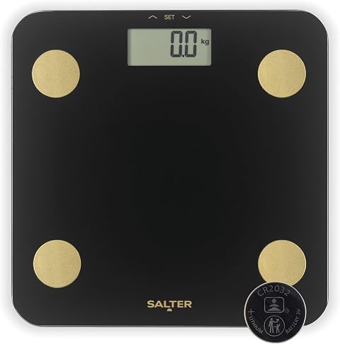 Salter Analyser Smart Scale, 180 Kg Bathroom Scale With 7 Measurements