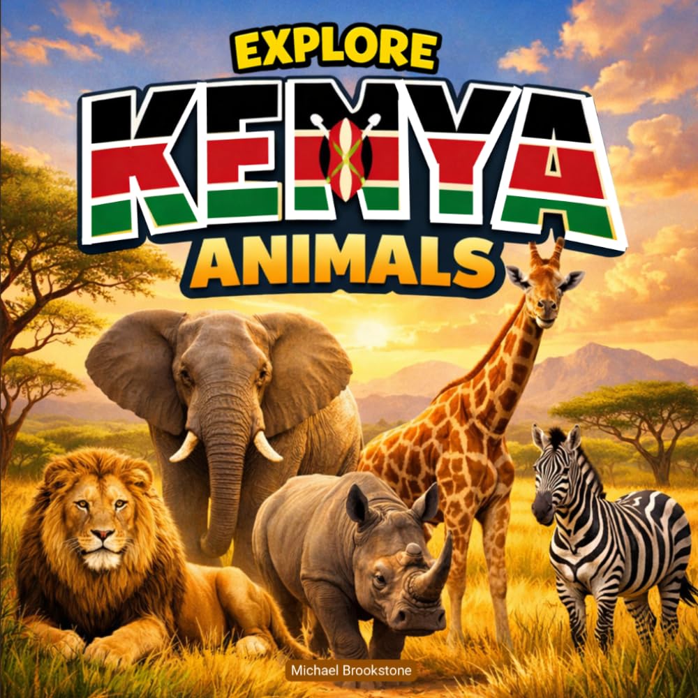 Explore Kenya Animals: A Kenya Wildlife Picture Book With Fun Facts About African Animals For Kids & Adults (Animals of the World – Wildlife Edition)
