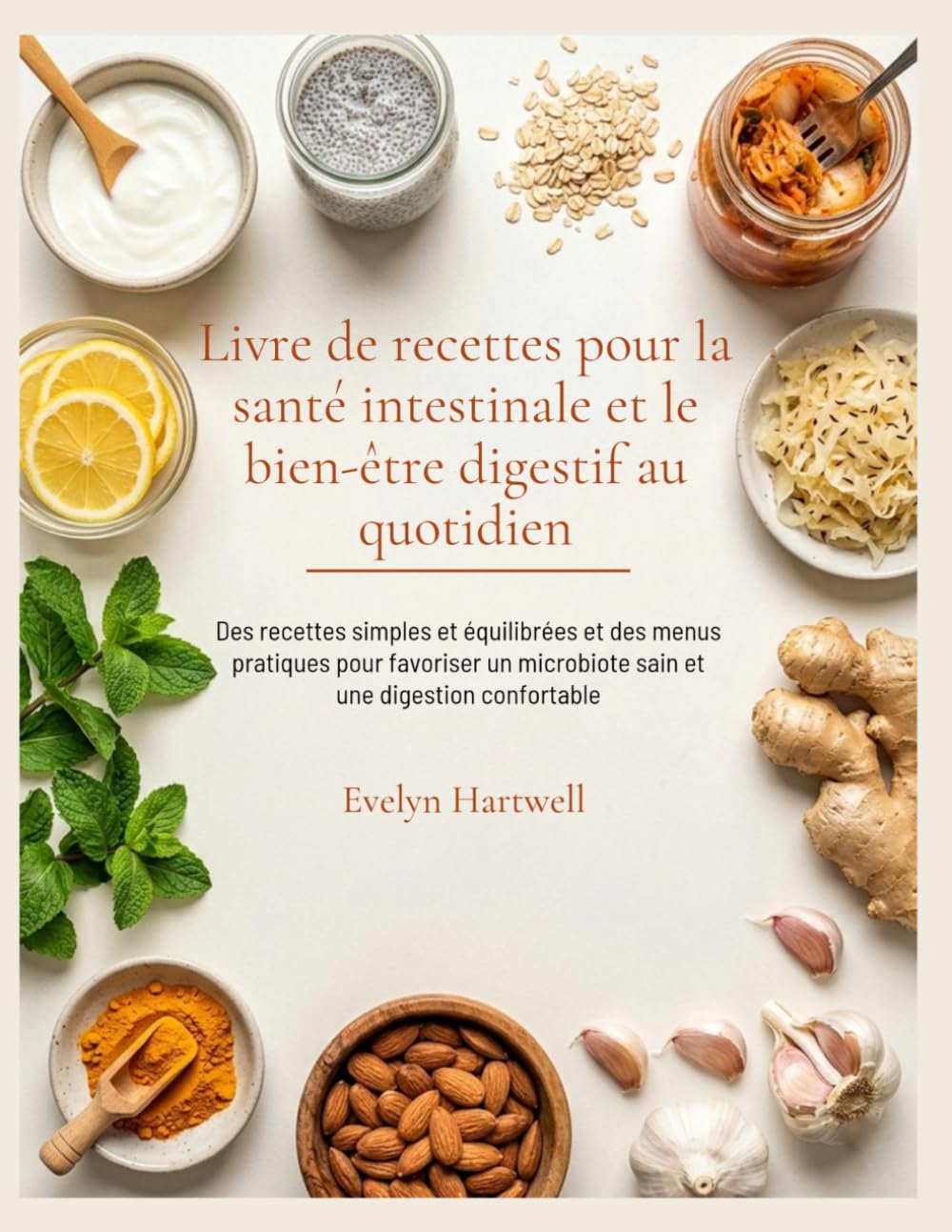 Livre de recettes pour la santé intestinale et le bien-être digestif au quotidien: Des recettes simples et équilibrées et des menus pratiques pour ... microbiote sain et une digestion confortable