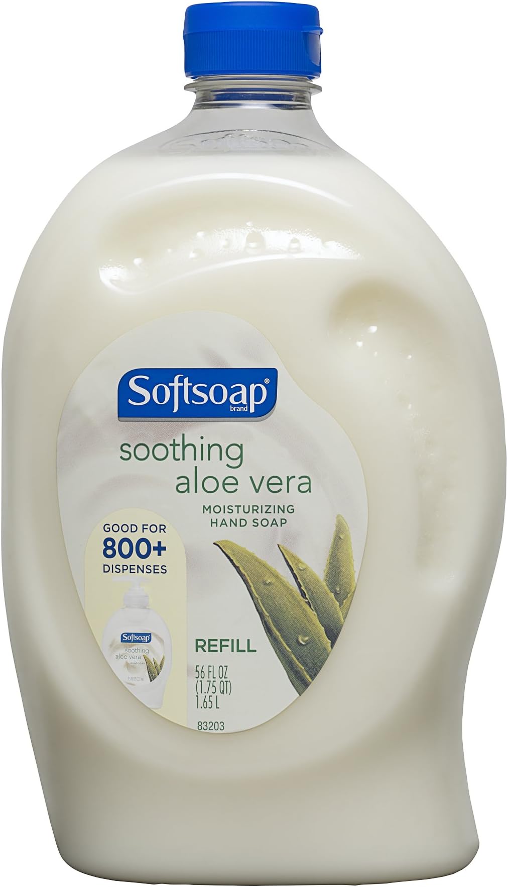 Softsoap Liquid Hand Soap Refill, Soothing Aloe Vera - 56 fluid ounce