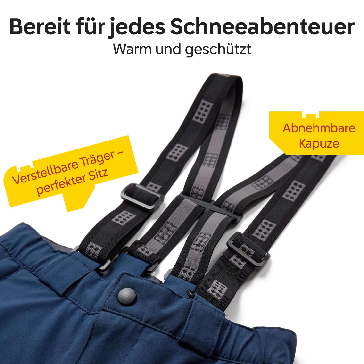 Kabooki LEGO® Skihose – Dunkelblau – LWPOWAI 708