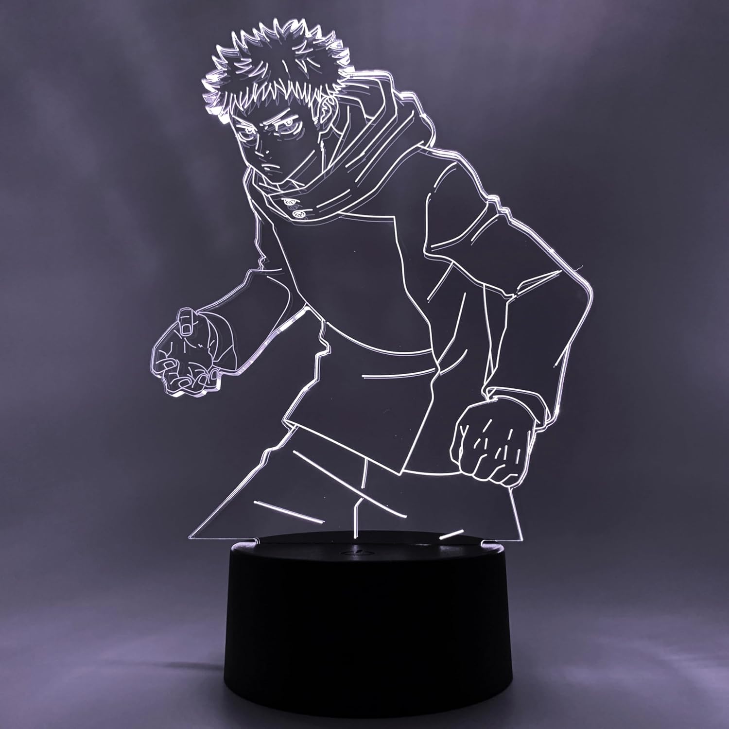 Otaku Lamps Jujutsu Kaisen - Yuji Itadori (Shibuya) Anime Night Light, 16 Color RGB LED – Gift for Otaku