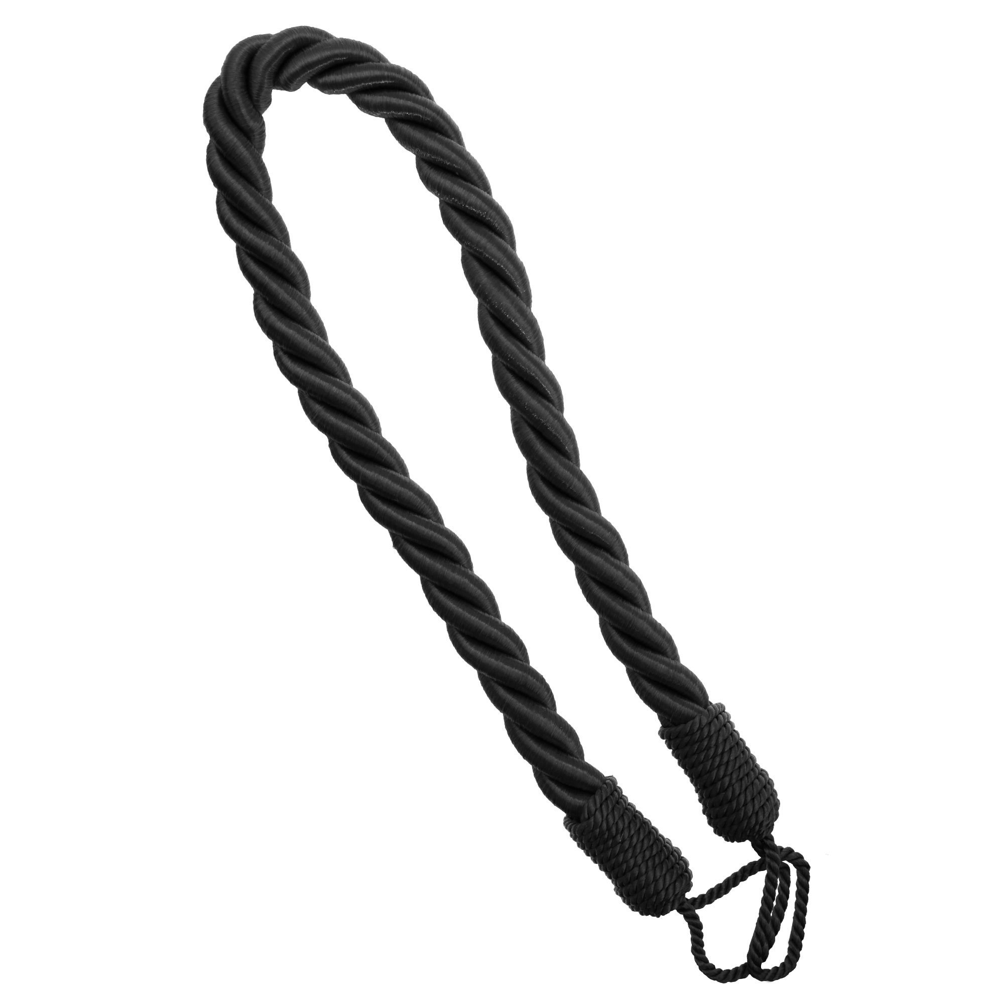 Emma Barclay Knightsbridge Tieback in Black - 60cm total length