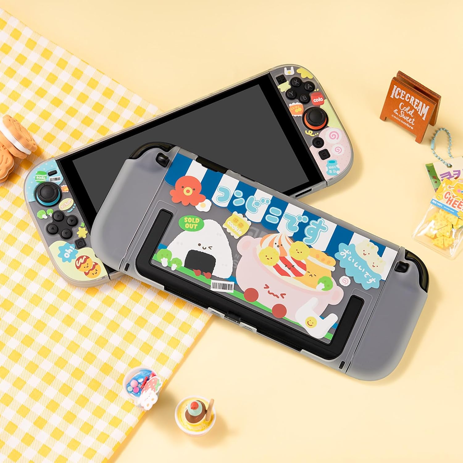 YOCORE Protective Case for Nintendo Switch 2 (2025), Cute Slim Cover Case with Shock-Absorbent & Anti-Scratch, Switch 2 (2025) Accessories Slim Skin Shell - BLD