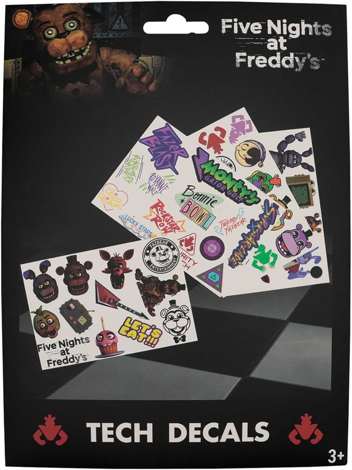 Five Nights at Freddy's Tech Decal Stickers