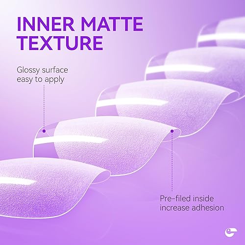 Miniatura 4 de Gelike EC Kit de puntas de uñas de gel suave extra cortas, para extensiones de uñas de remojo, cubierta completa, forma de ataúd extra corto, resina