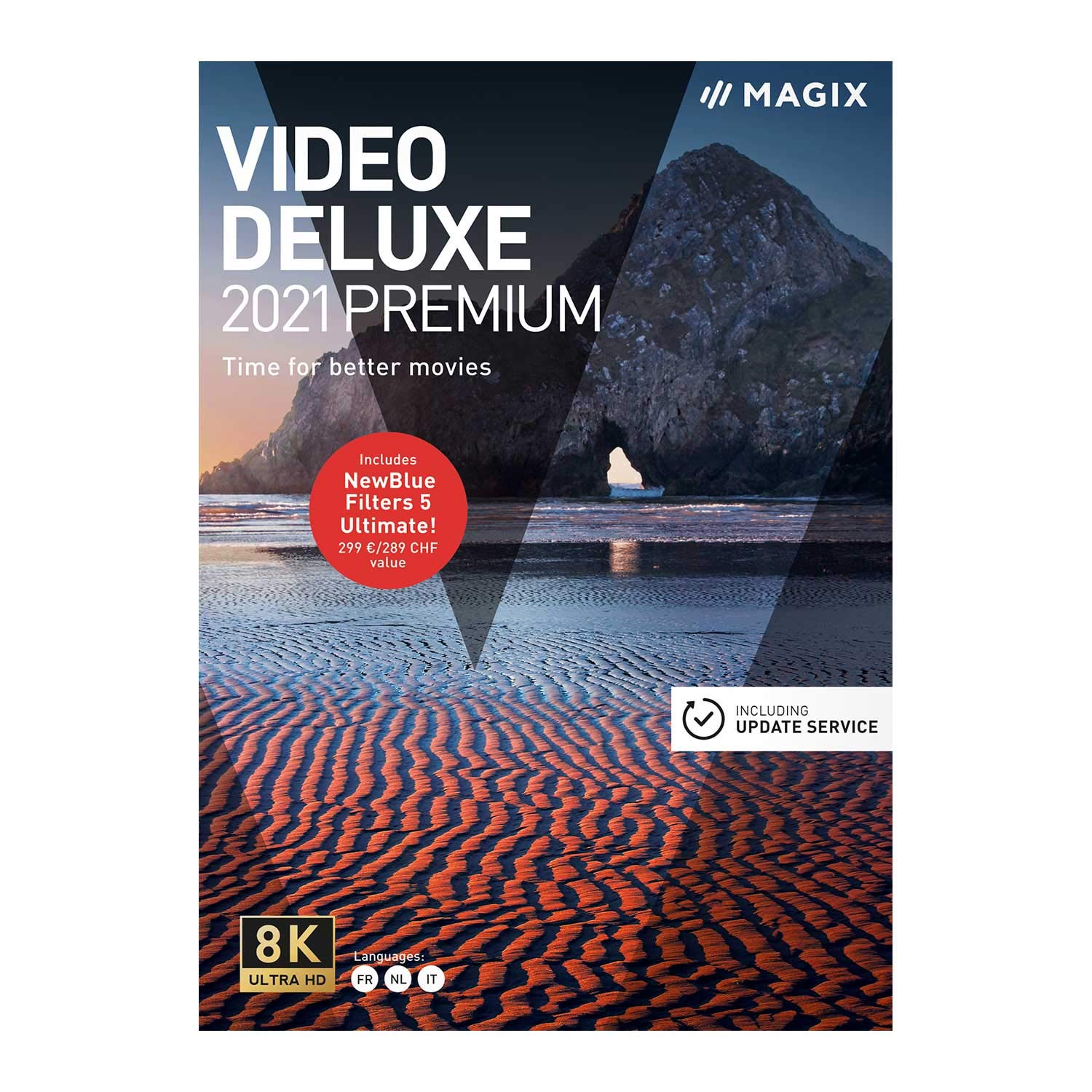 Vidéo deluxe 2021 Premium : créez de meilleures vidéos ! | PC | Code d'activation PC - envoi par email