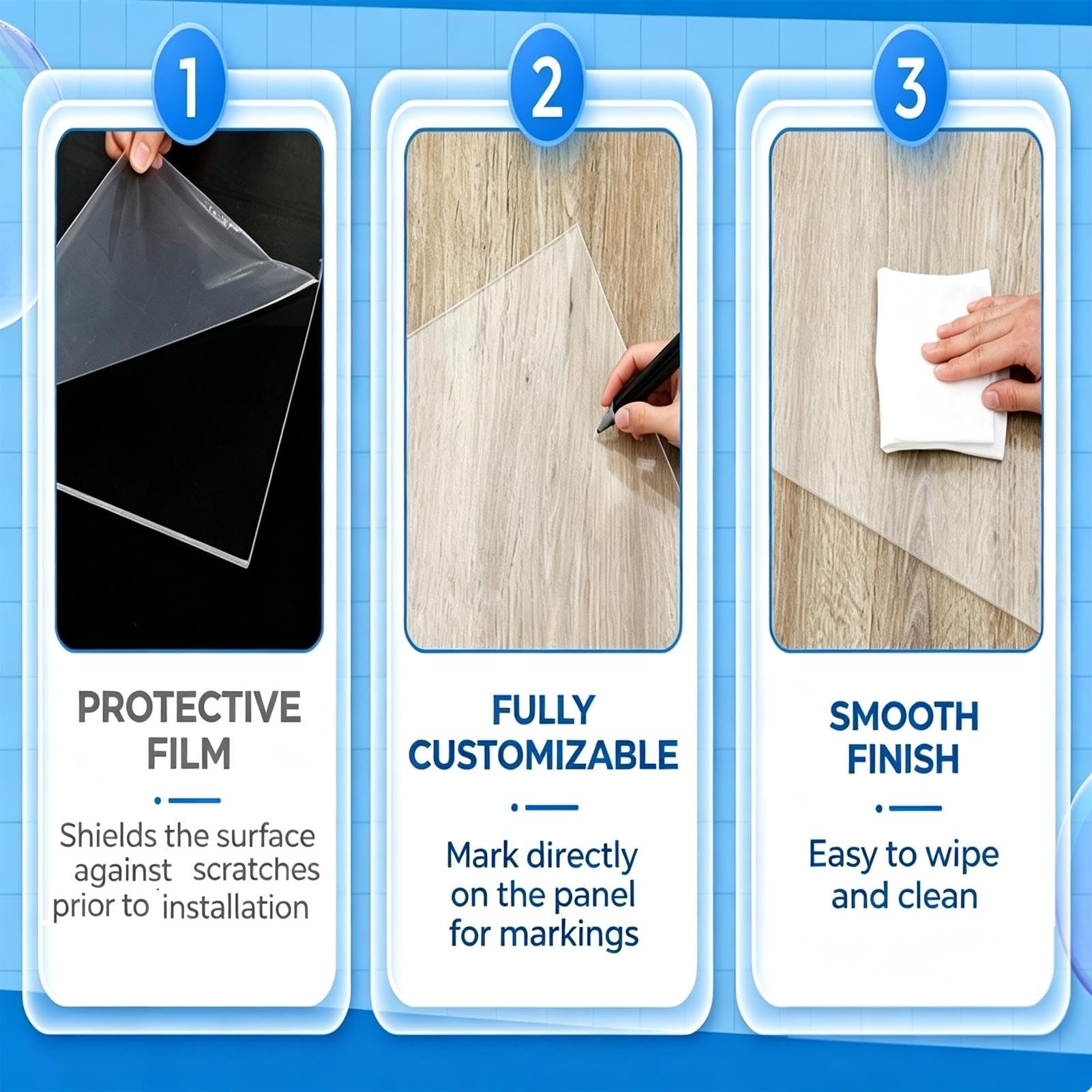 Panel de Policarbonato Techo 1mm Transparente Protección UV Sustituto del