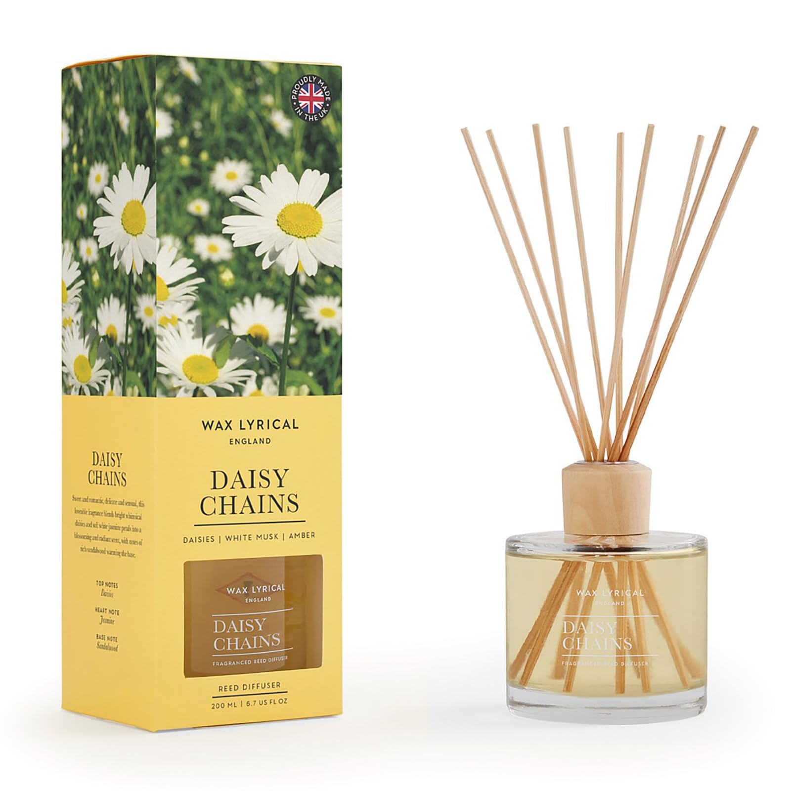 WAX LYRICAL Daisy Chains Scented Reed Diffuser 200ml
