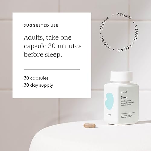 Miniatura 4 de Careof Suplementos para dormir para adultos, suplemento natural para ayudar al sueño, fórmula para dormir para apoyar el sueño, suplemento para