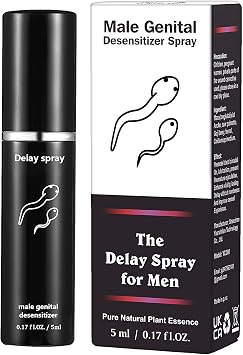 Men's Intimate Massage Oil Desensitising Spray – Enhancing Men's Bedroom Performance