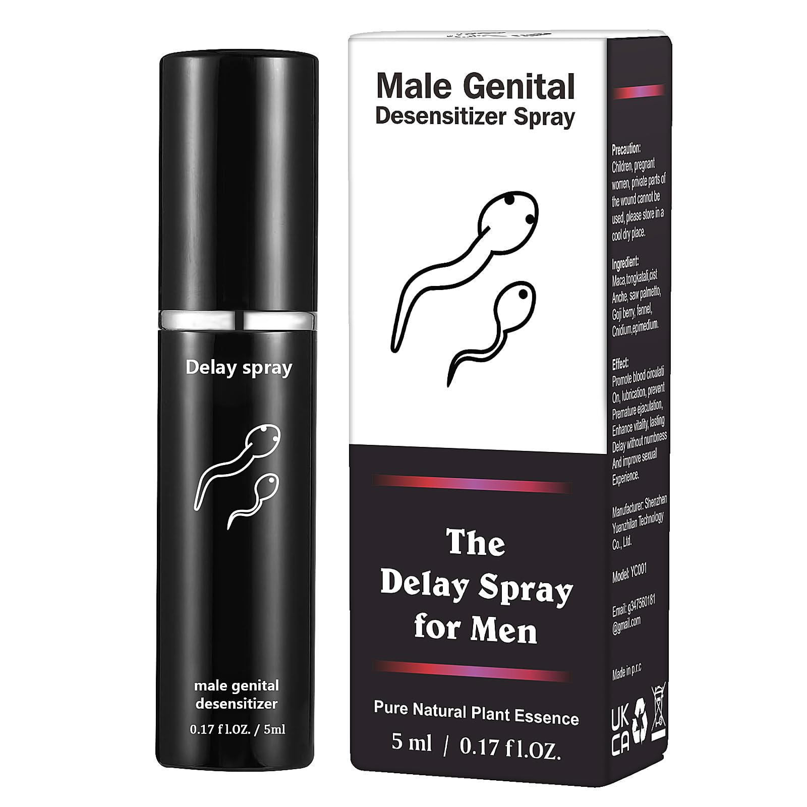 EXQST External Delay Spray For Men, Long Lasting Delay Spray For Men