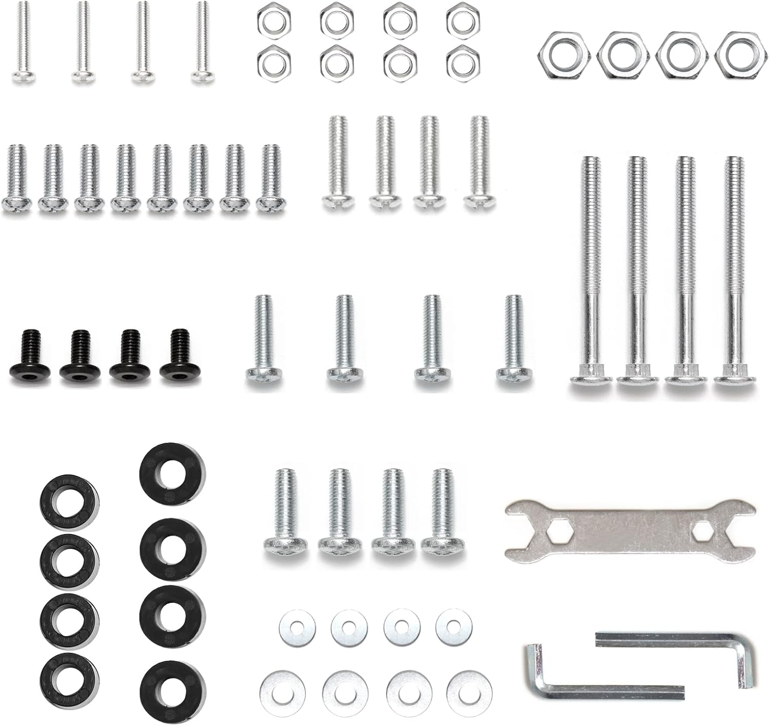 HoriVERTI Universal TV Mounting Hardware Kit Fit for Our TC001 TV Stand Includes