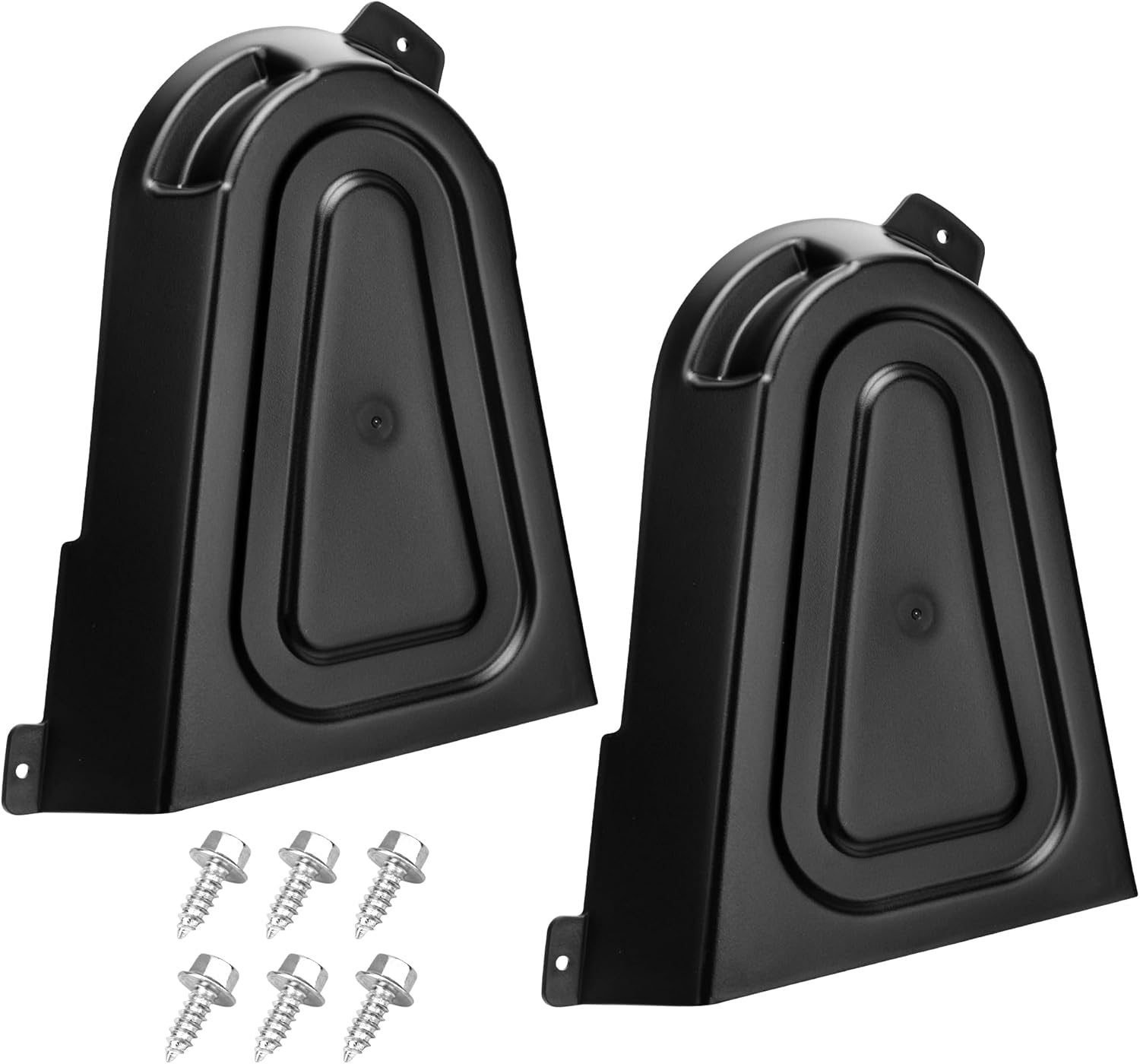 2 Pack 108-7890 50" Deck Belt Cover, Black, Compatible with Toro 74370, 74372, 74373, 74374, 74375 and Ex-Mark Quest E S Series QT24KA501, QTE691KA501, QTS691KA502 Lawn Mower