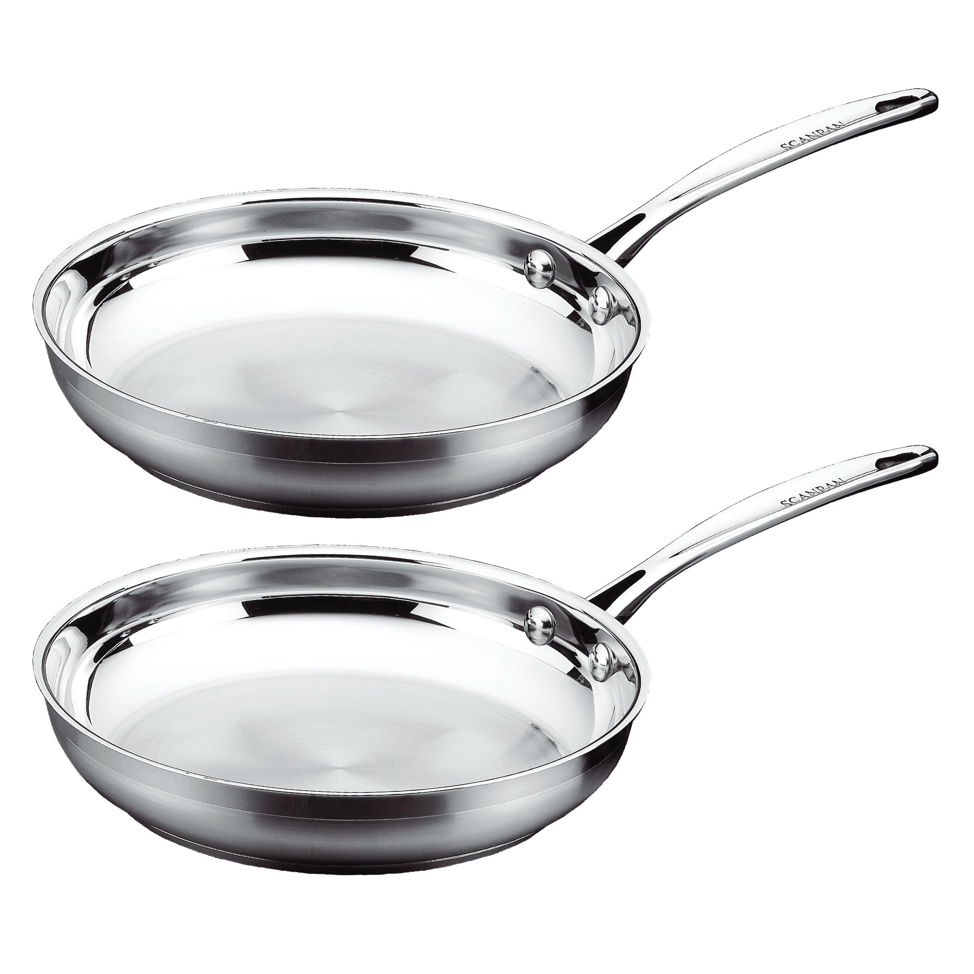 scanpan IMPACT パスタ　鍋 Amazon.com: SCANPAN Impact 11” Fry Pan - Pack of 2 - Made of