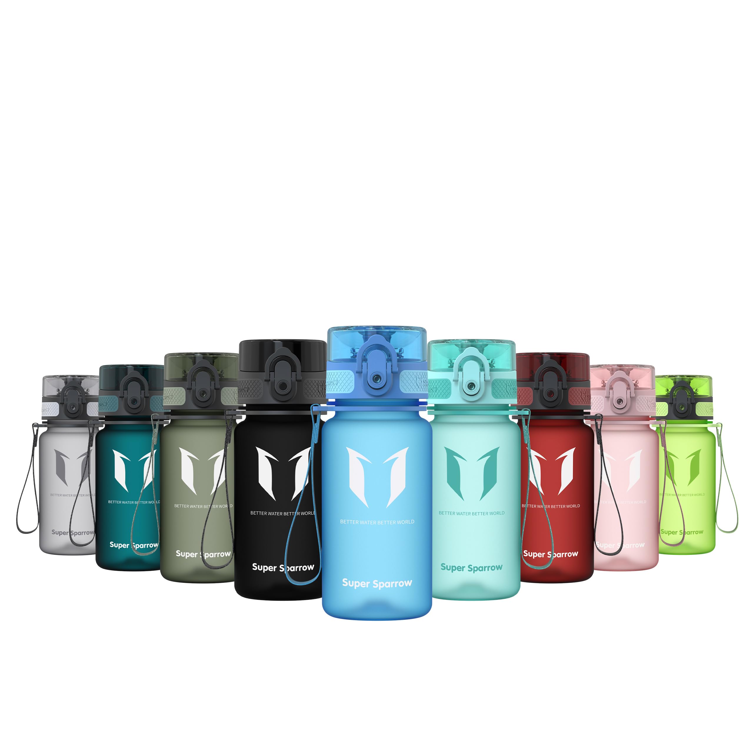 Super Sparrow Botella de Agua Deportiva -350ml & 500ml & 750ml & 1000ml - Sin BPA — view 51
