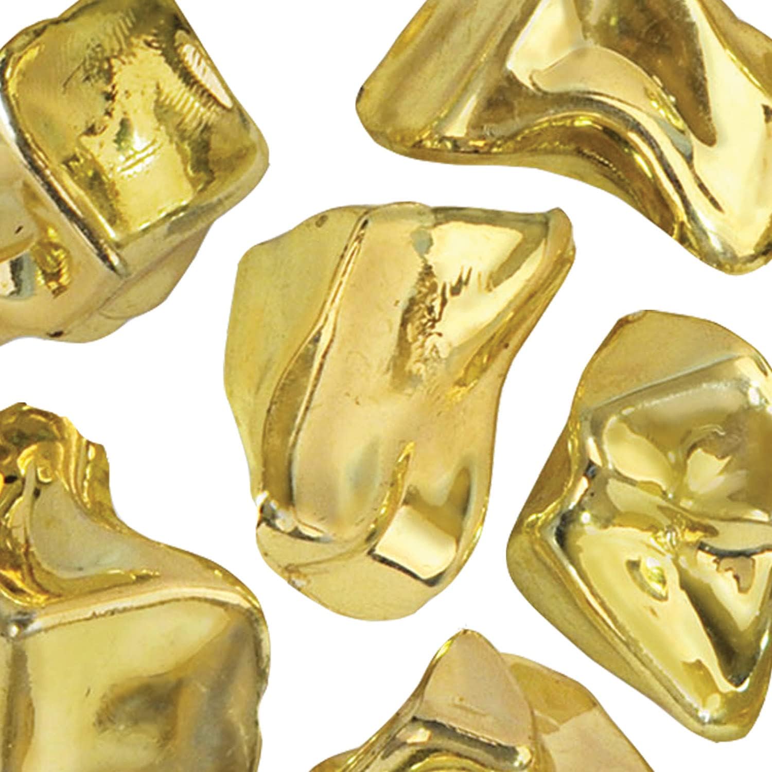 Beistle Plastic Nuggets, 1.06 oz, Gold