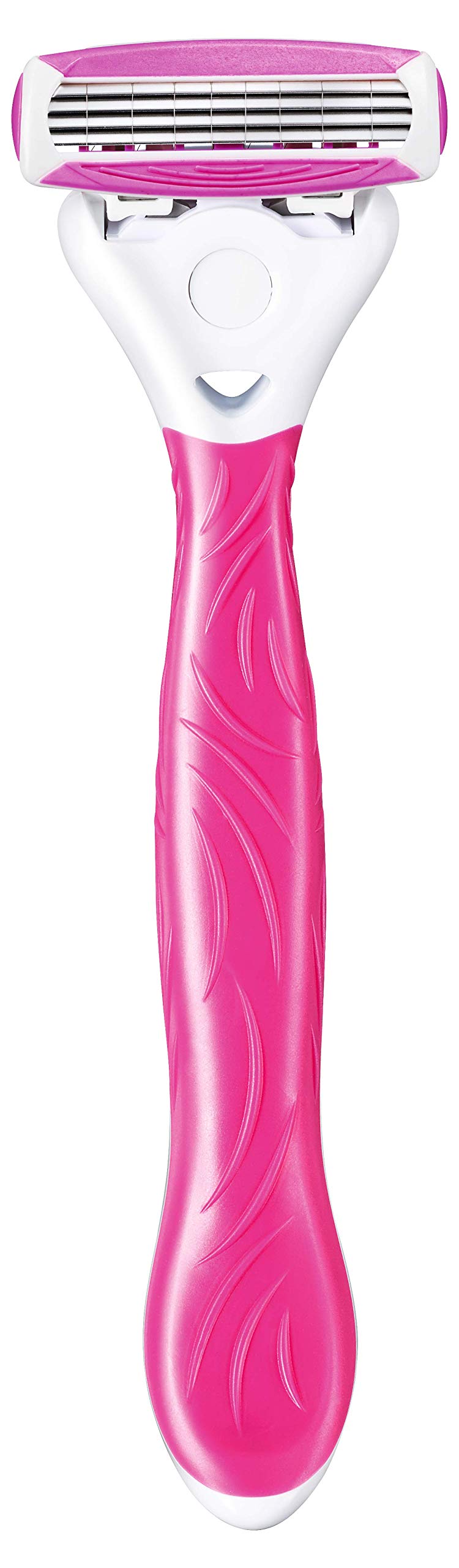 Wilkinson Sword - Quattro For Women [Pack XXL] Zawiera: 1 x Damska maszynka do depilacji + 6 wkładów wymiennych z 4 ostrzami z paskiem do smarowania aloesu i witaminą E