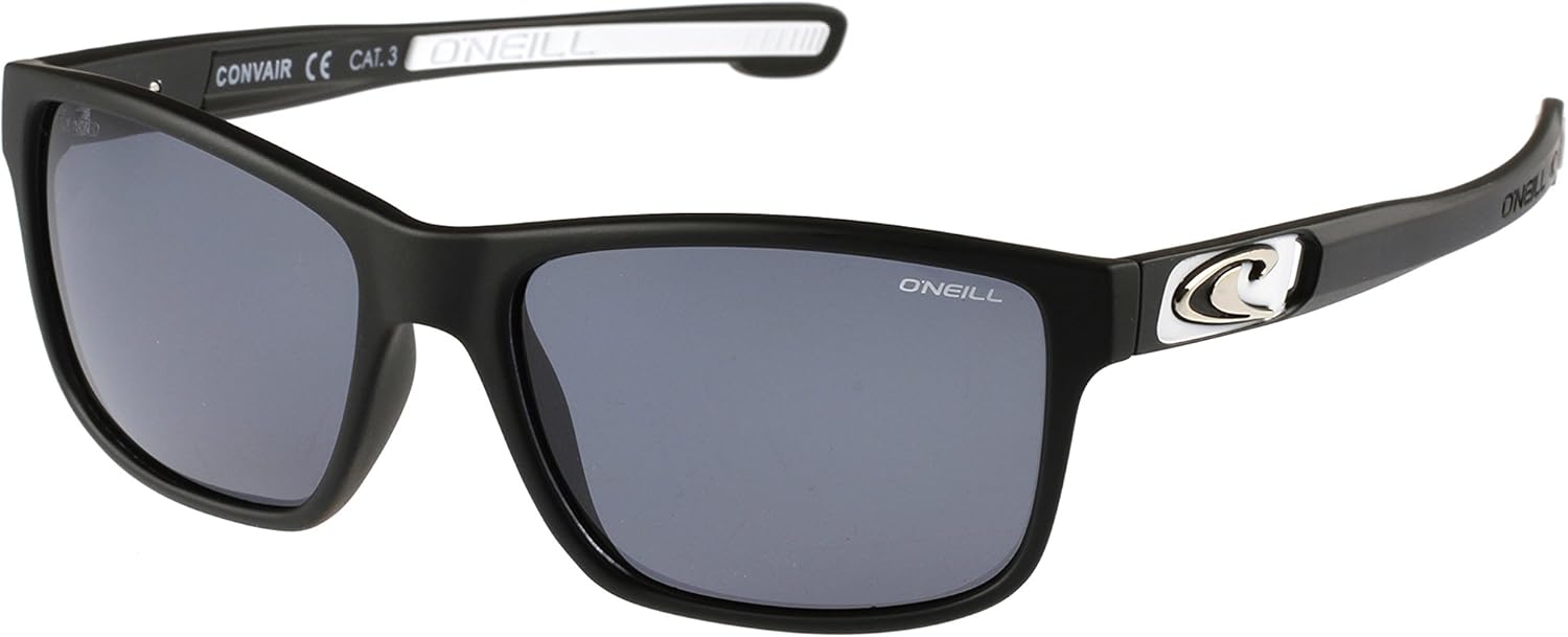 O'NEILL Convair 2.0 Polarized Rectangle Sports Sunglasses for Men, 57 mm, UV400 Protection