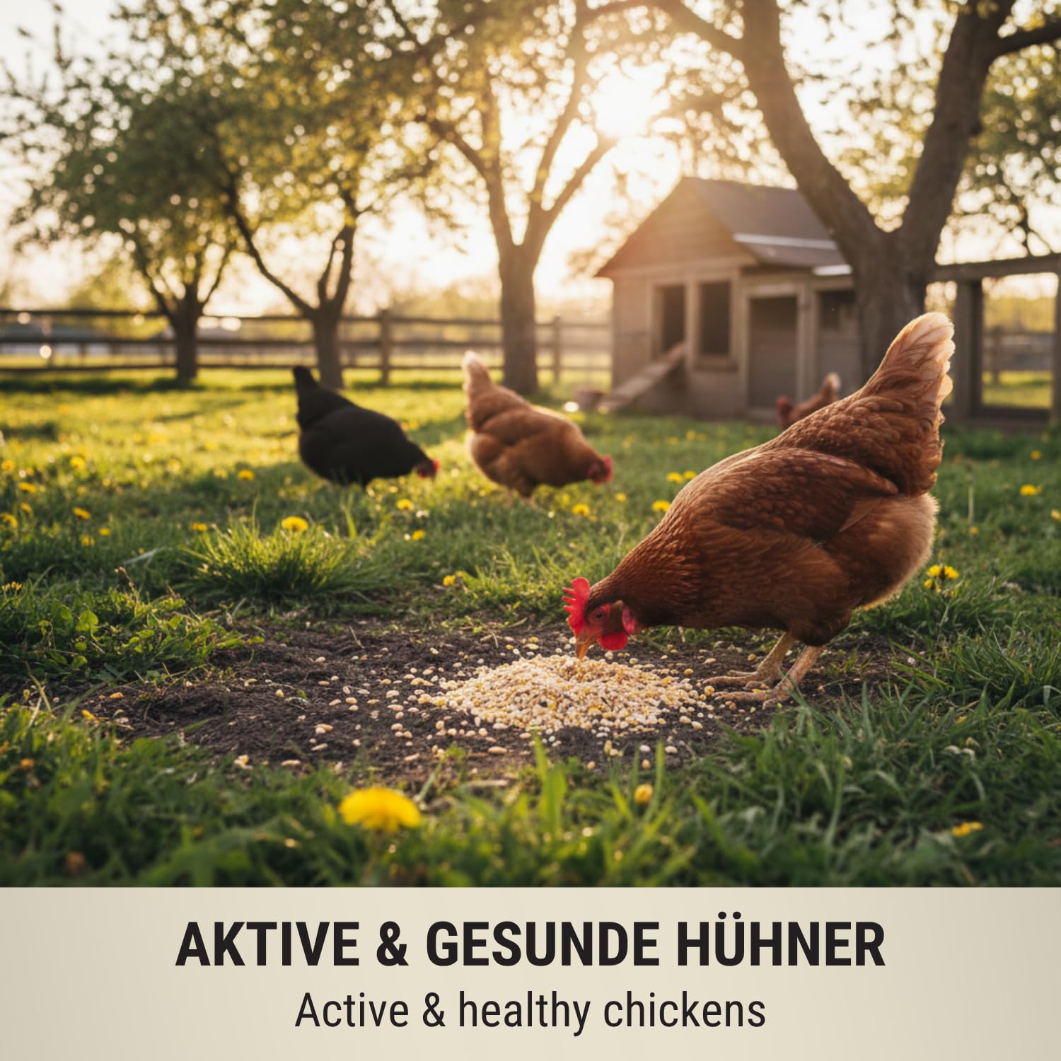 Agrarzone Aliment Bio pour Poules 20kg [Muesli Premium] - 100% Bio Autrichien - Aliment pour Poules sans OGM - Mélange de Graines pour Poules Pondeuses