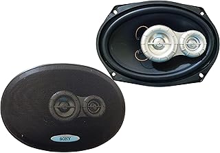Car Speakers XS-GT6997, 6x9 Inch, 1000W, 3-Way Design, Black