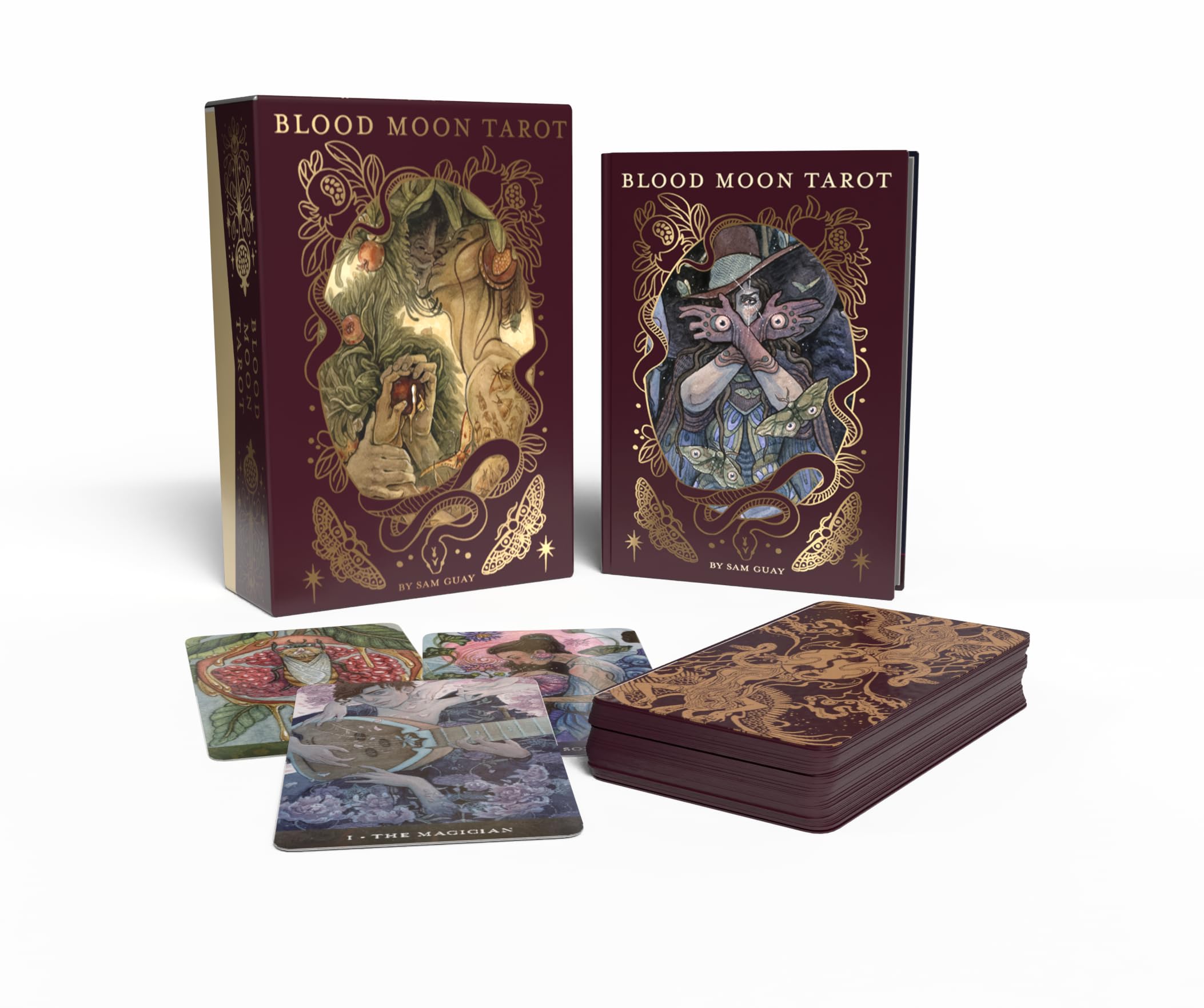 Blood Moon Tarot by Sam Guay (Cards)