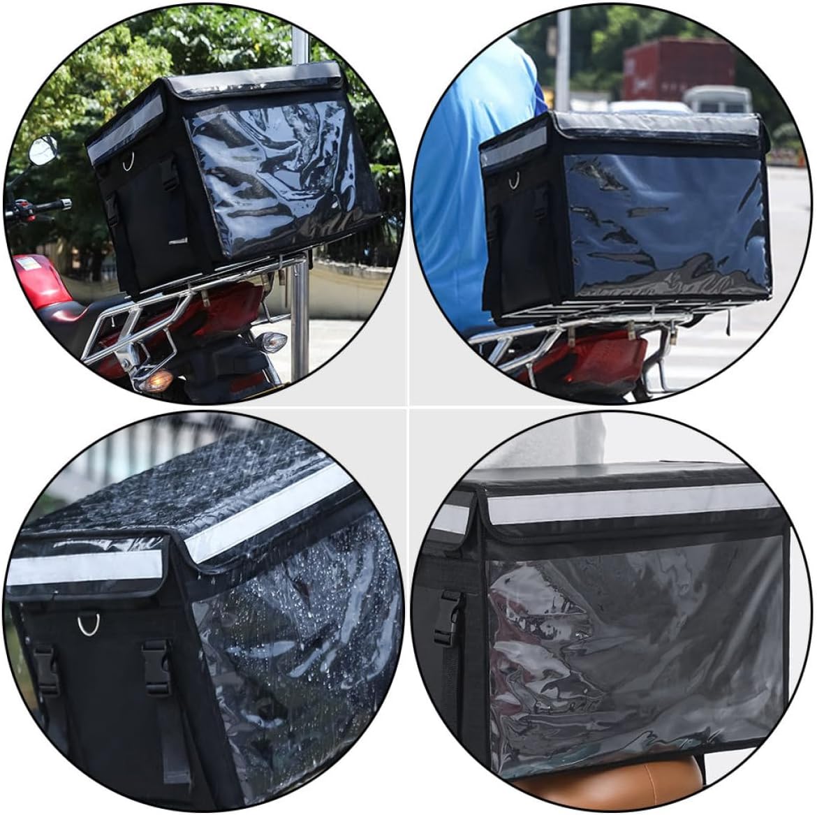 Insulated Food Carrier Box 32l Waterproof Thickened Takeout Supply Meal Container Thermal Food Holder for Catering