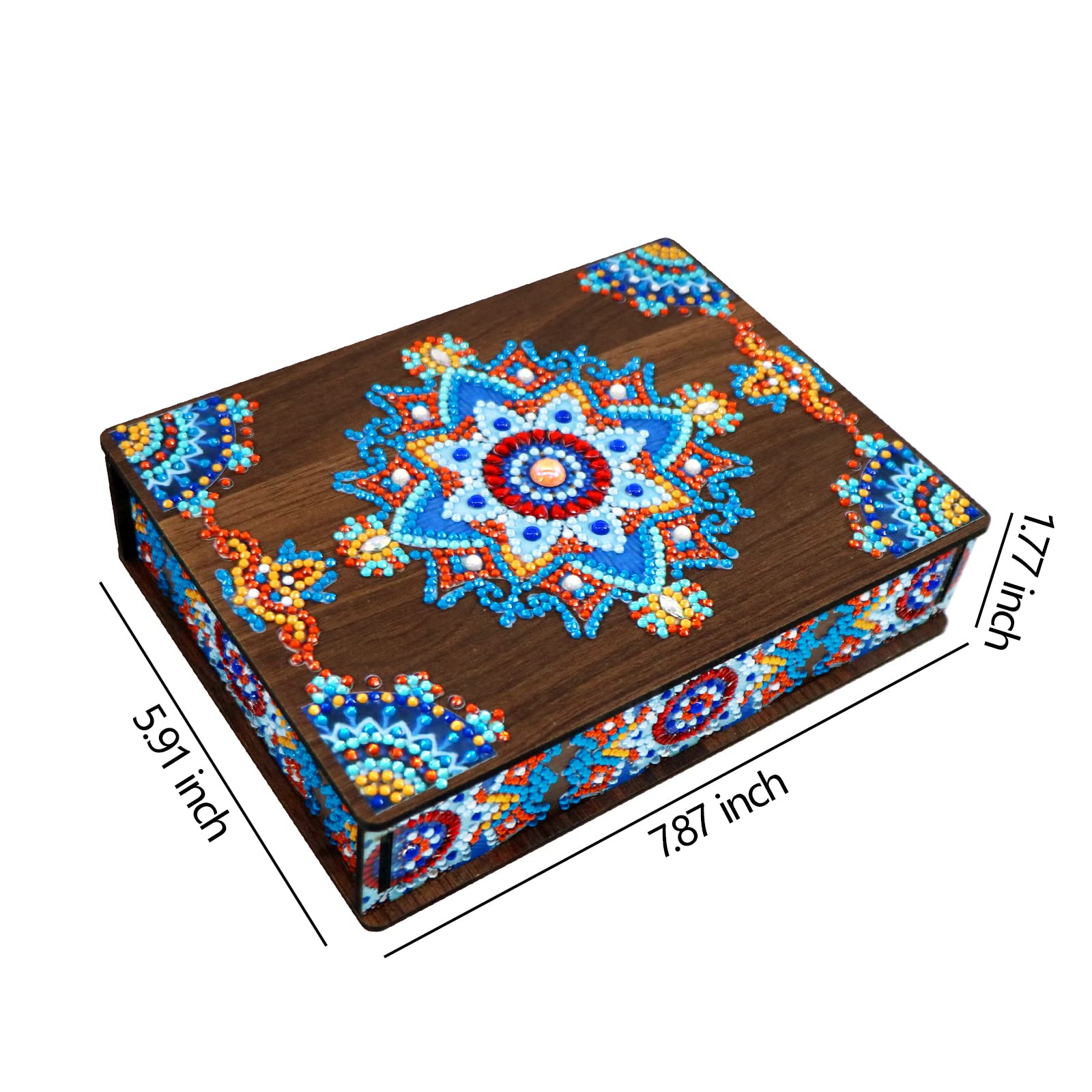 Amazon.com: Diamond Dots Jewelry Box DIY Kit 5D Mandala Diamond