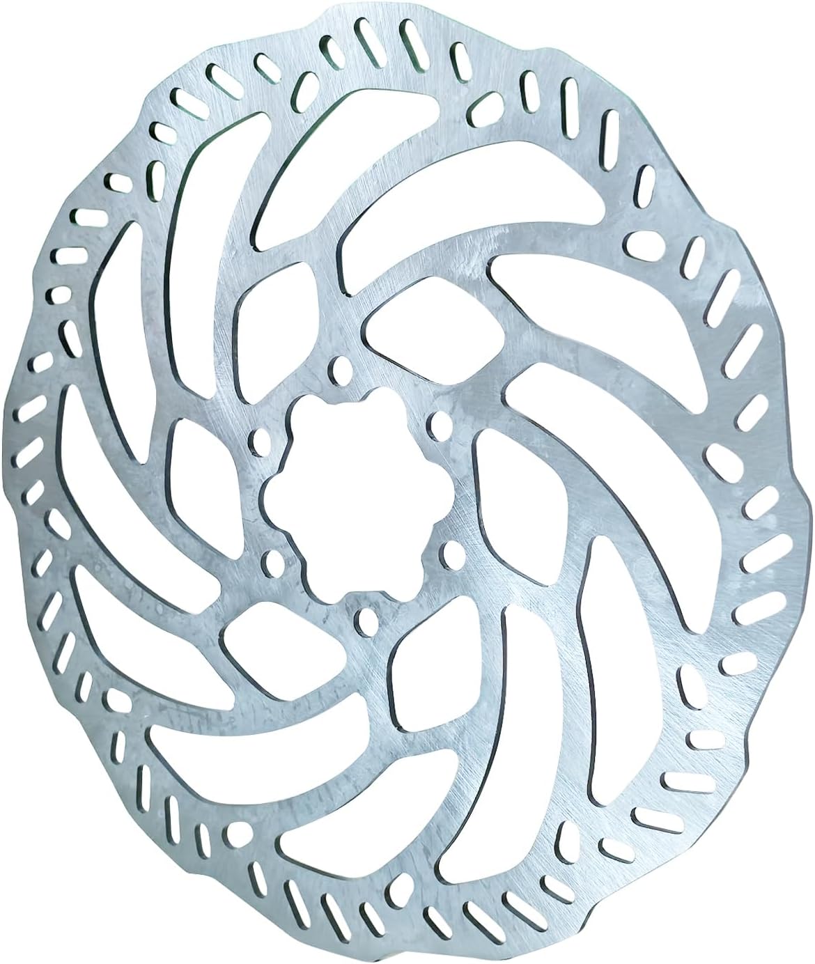 2-Pack Front & Rear Brake Rotor Discs – Direct Replacement Compatible with Surron Light Bee X/S & Segway X160/X260 Electric Dirt Bikes | High-Grade Cross-Drilled & Vented Stainless Steel