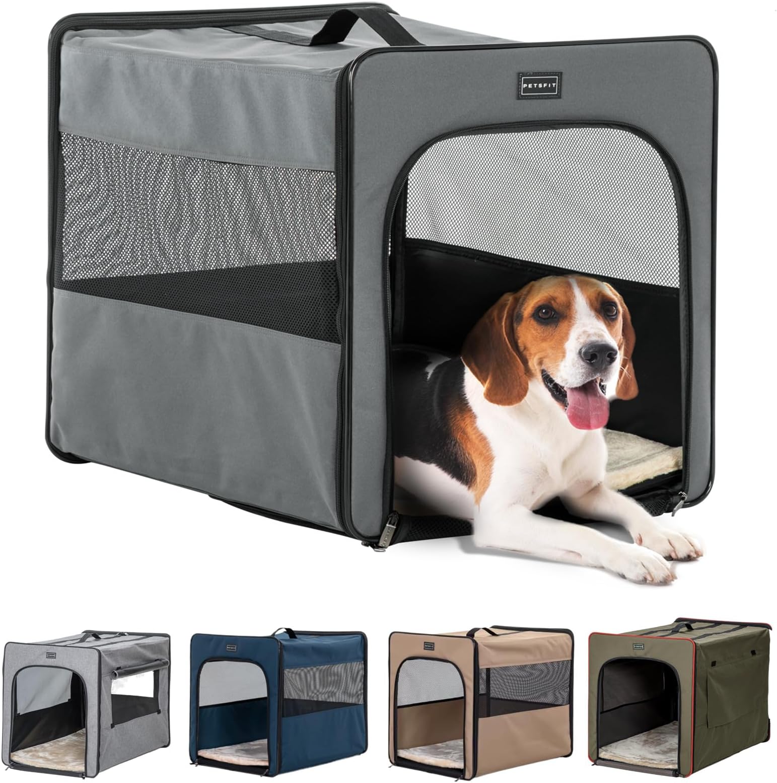 Henry Wag Folding Fabric Travel Crate Ideal For Use in the Home